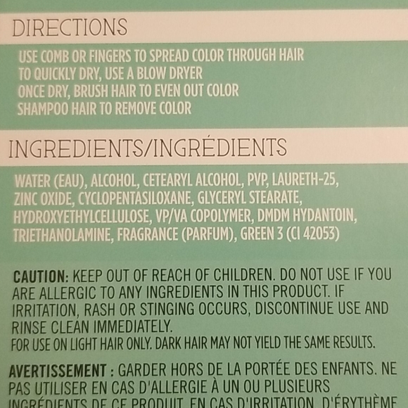 NEW 2 boxes Temporary Comb in Hair Color - Picture 4 of 11